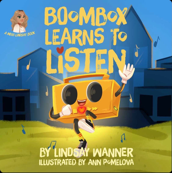 Boombox Learns to Listen Story Book