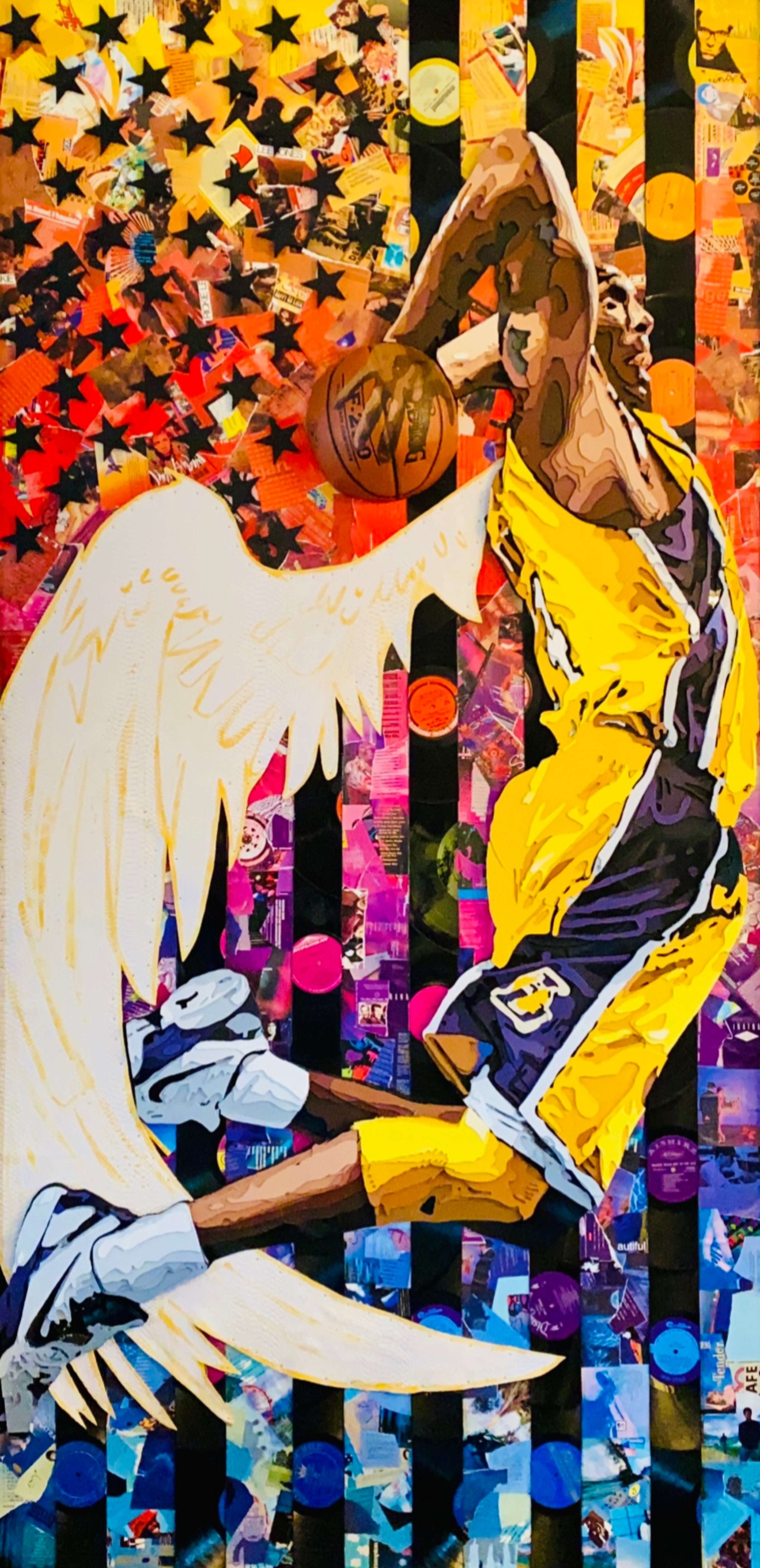 Adam Lister Kobe Bryant ジークレープリントアート Adam Lister Kobe Bryant ジークレープリントアート - メルカリ
