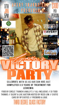 A Ticket to Gavin’s Victory Party